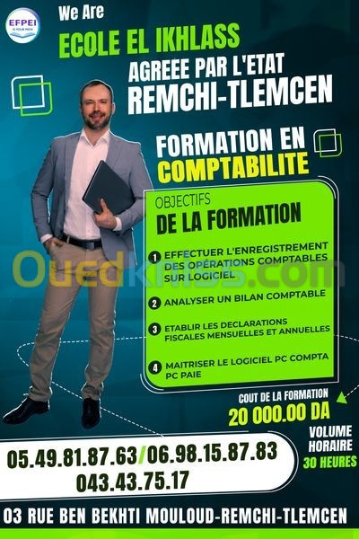 Formation en comptabilité pratique