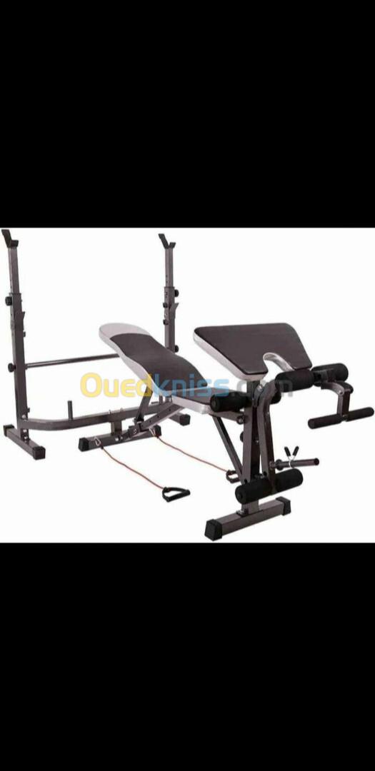 Banc de musculation multifonction réglable professionnel 