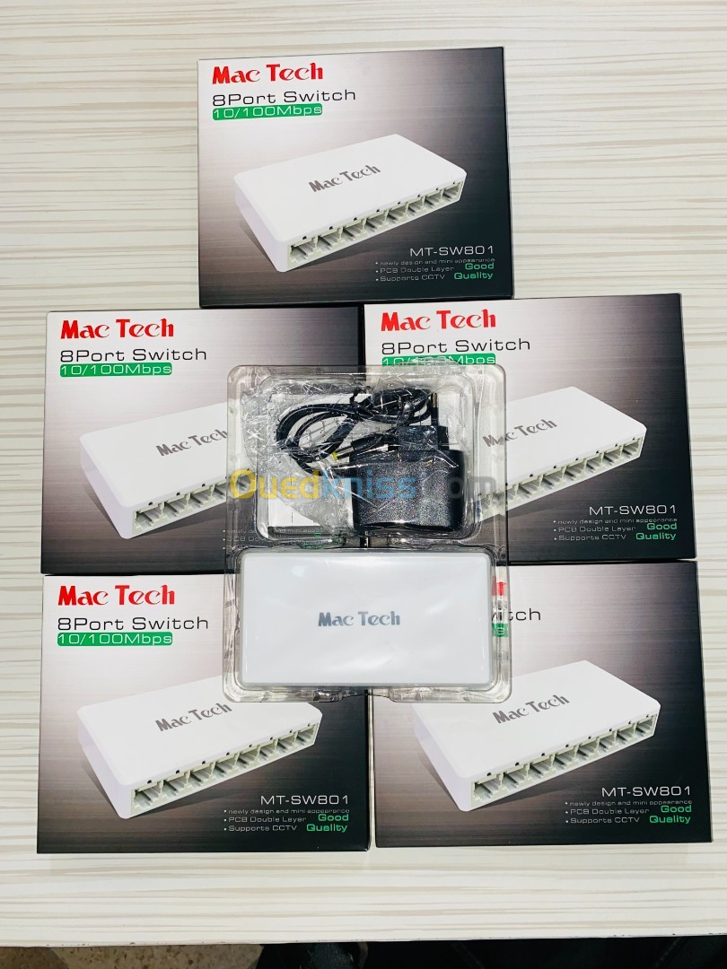 Switch 8 ports 10/100Mbps