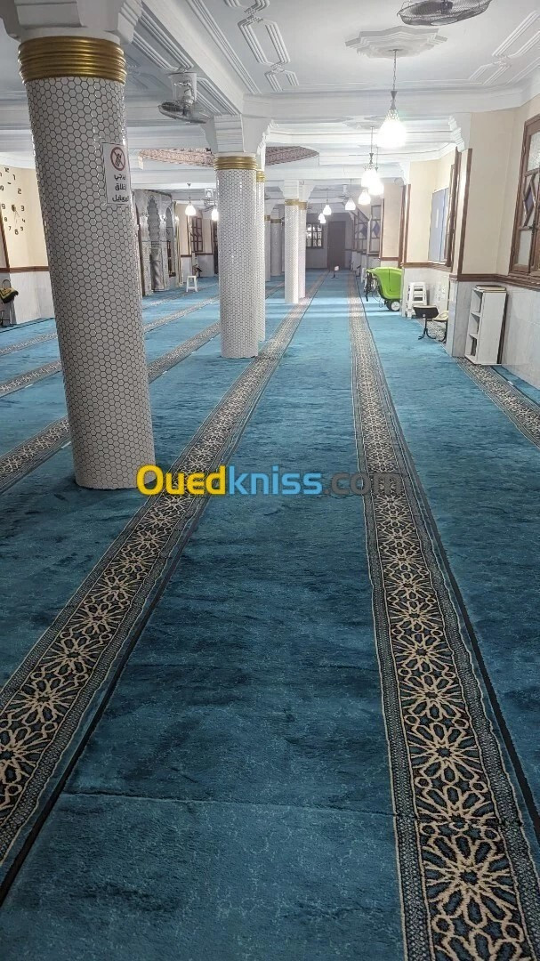 Nettoyage tapis mosquée تنظيف سجاد المساجد 