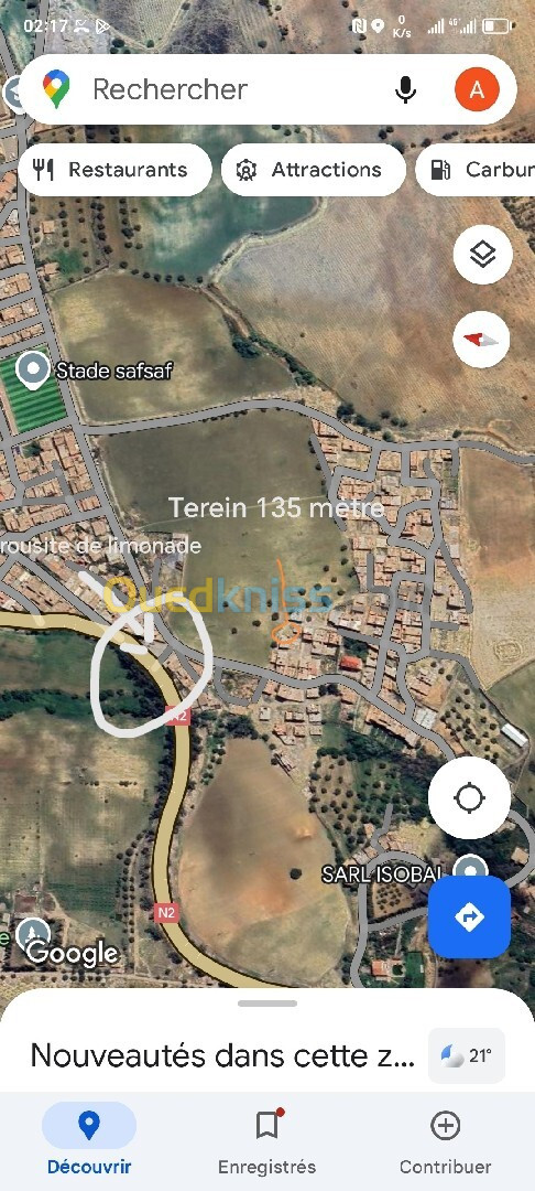 Vente Terrain Tlemcen Chetouane