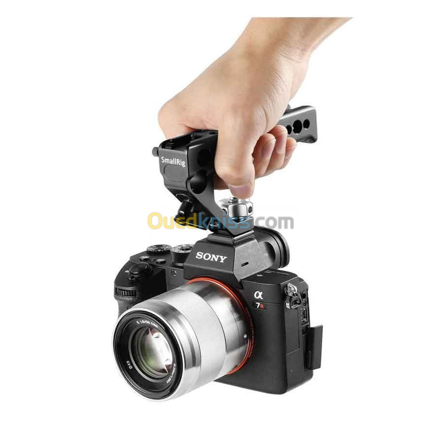 Handle Grip SMALLRIG UNIVERSAL TOP HANDLE WITH COLD SHOE Pour Sony Cage