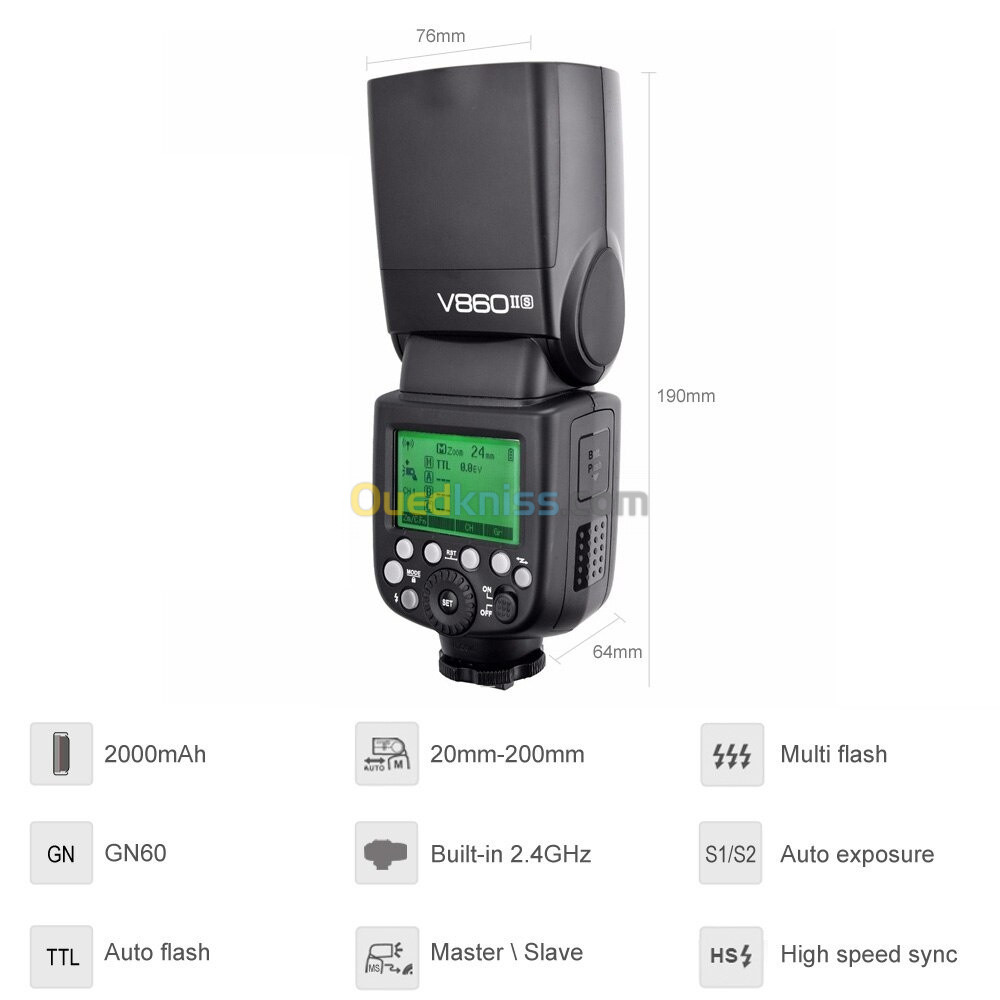 FLASH GODOX V860II