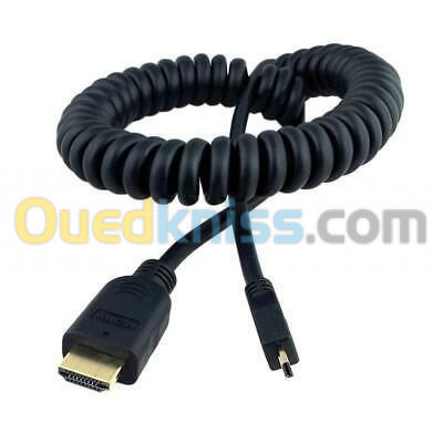 Cable HDMI à Ressort