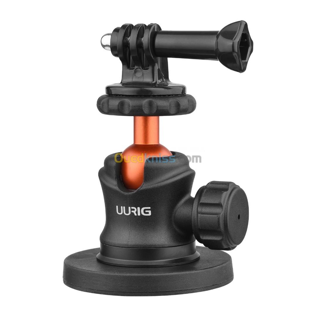 BALL HEAD UURIG ( BH-07 )  PROFESSIONNEL  AVEC BASE MAGNETIQUE