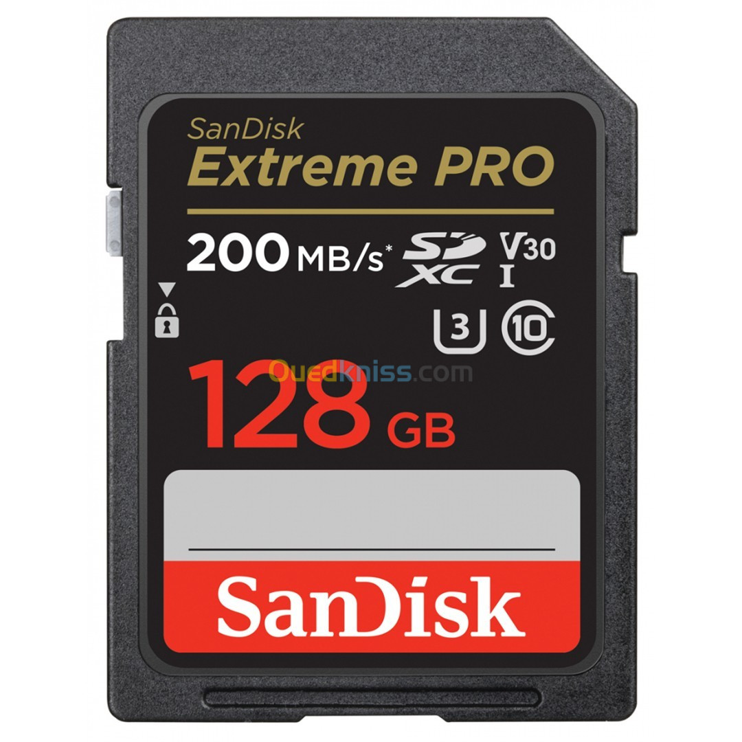 Carte Mémoire SANDISK EXTREME PRO SDXC 200MB/S