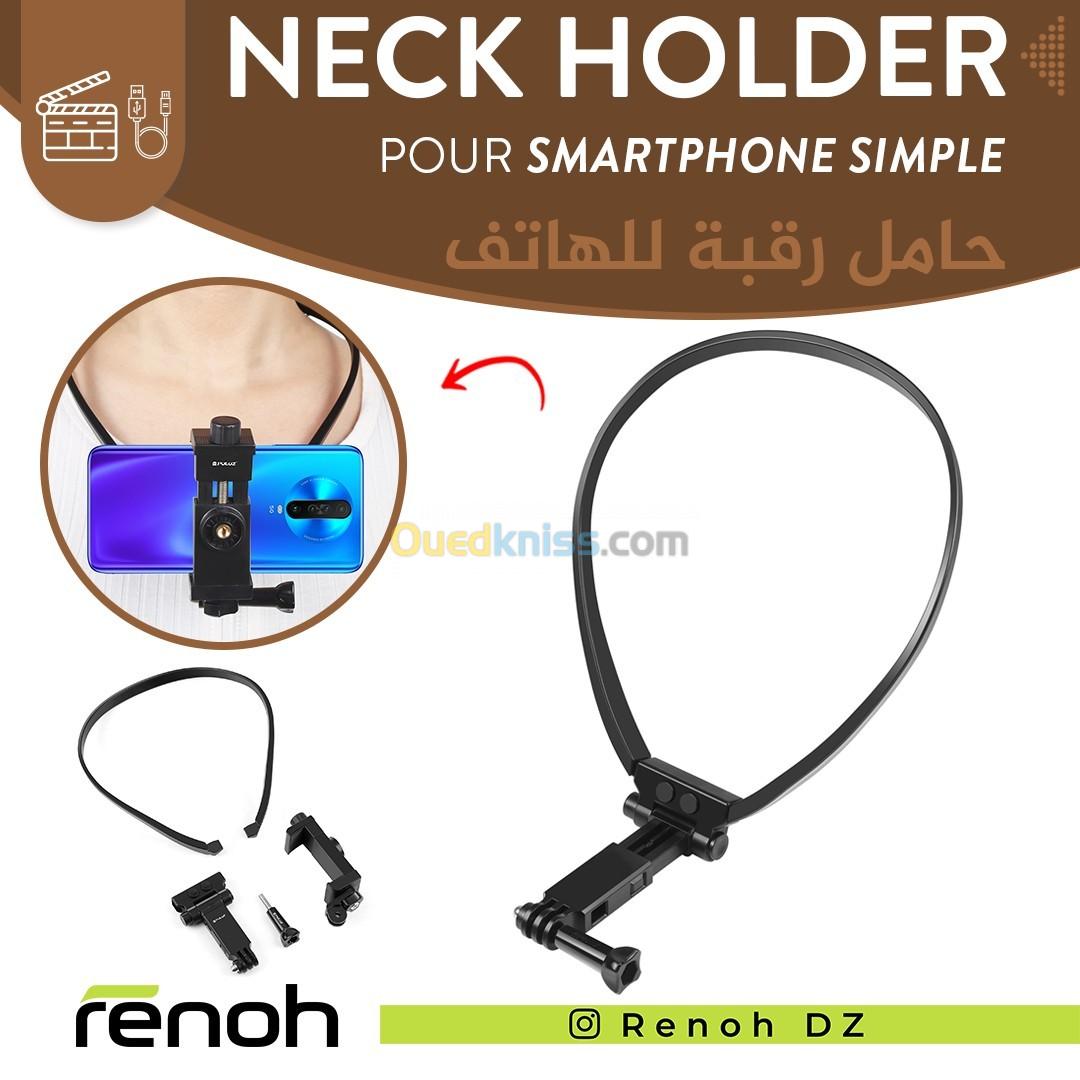 Support Neck Holder POV Pour Smarphone Simple (plastique)