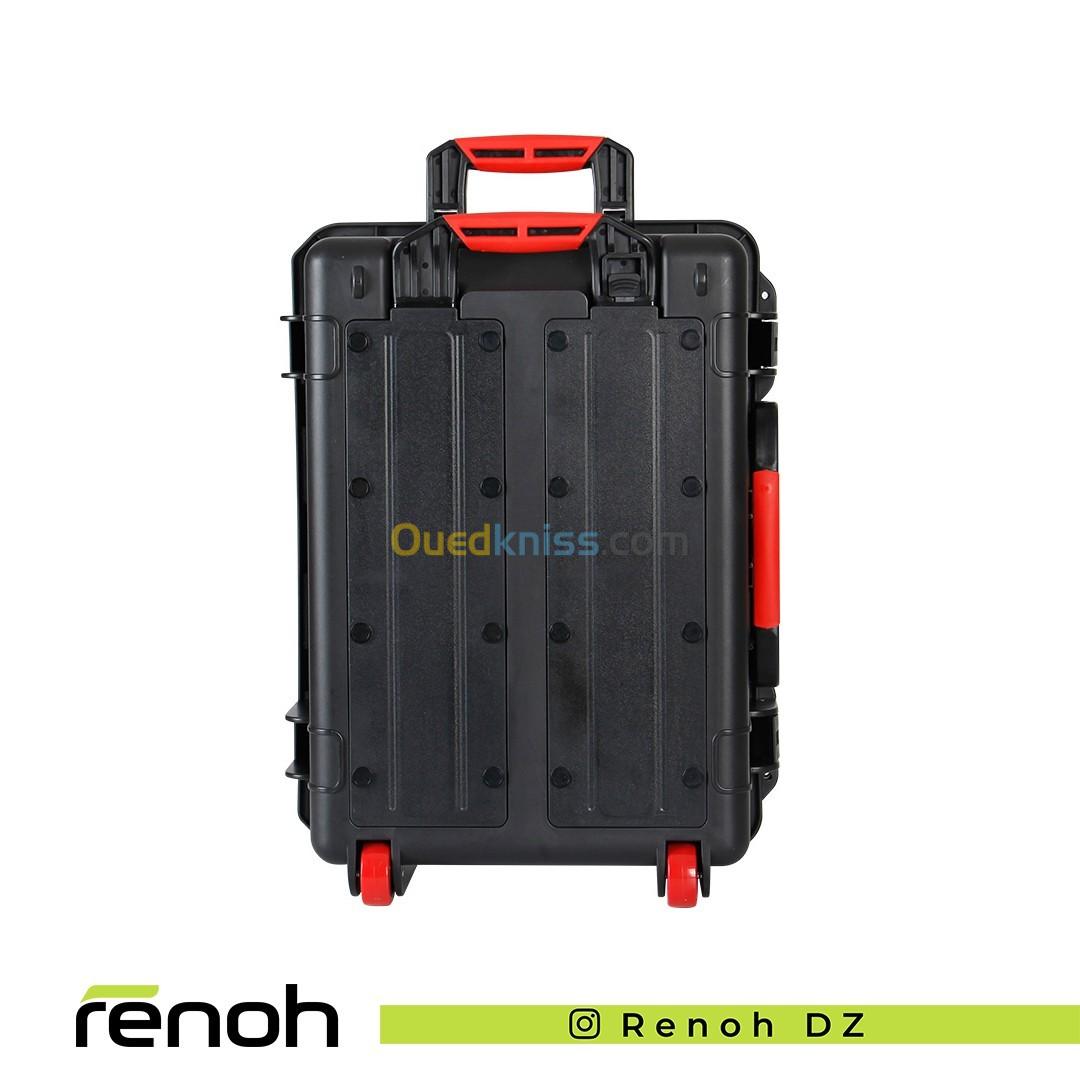 Flight case a roulette ERMAI R-601