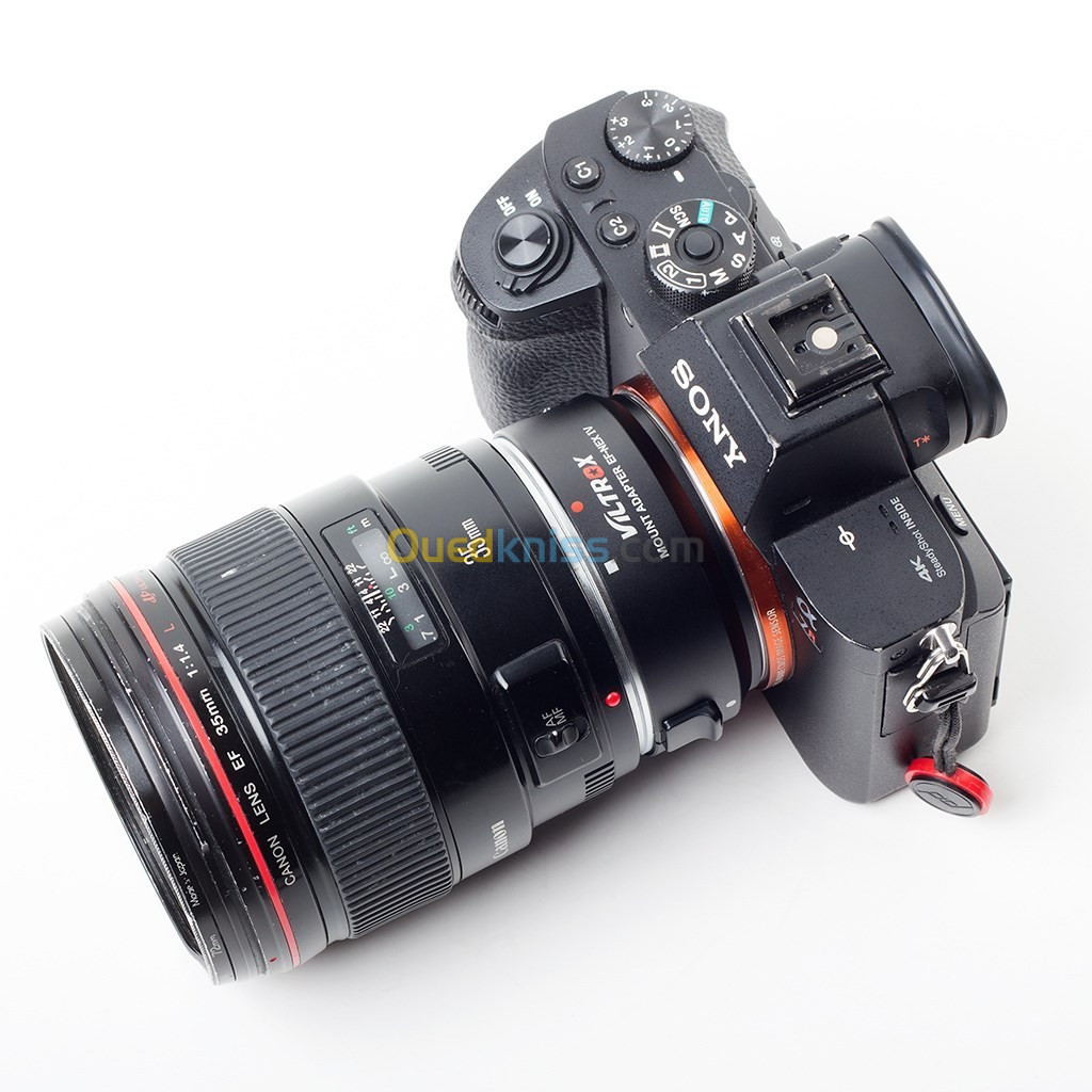 Viltrox EF NEX IV Adaptateur pour Connecter des Objectifs de CANON EOS à des Appareils SONY