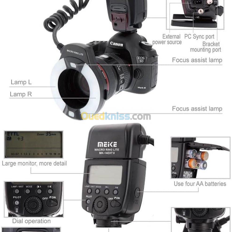 MACRO FLASH MEIKE MK-14EXT