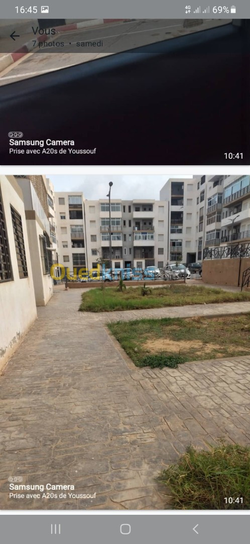 Location Appartement F3 Mostaganem Mostaganem