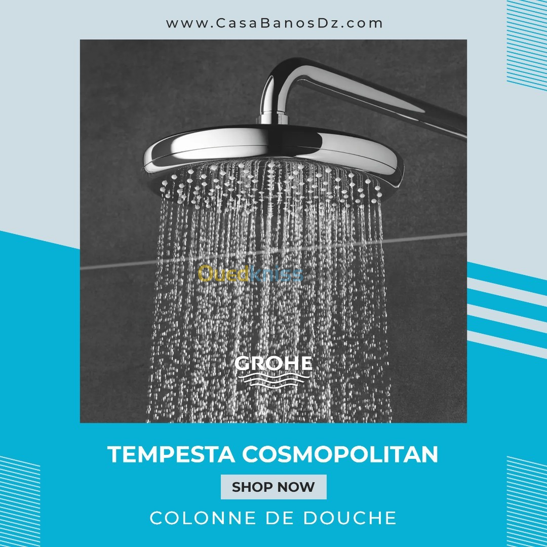 Colonne de Douche Thermostatique TEMPESTA Cosmopolitan 250 GROHE