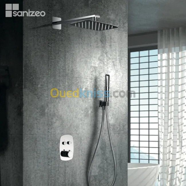 Douche Encastrable HIDRA Thermostatique Chromé IMEX