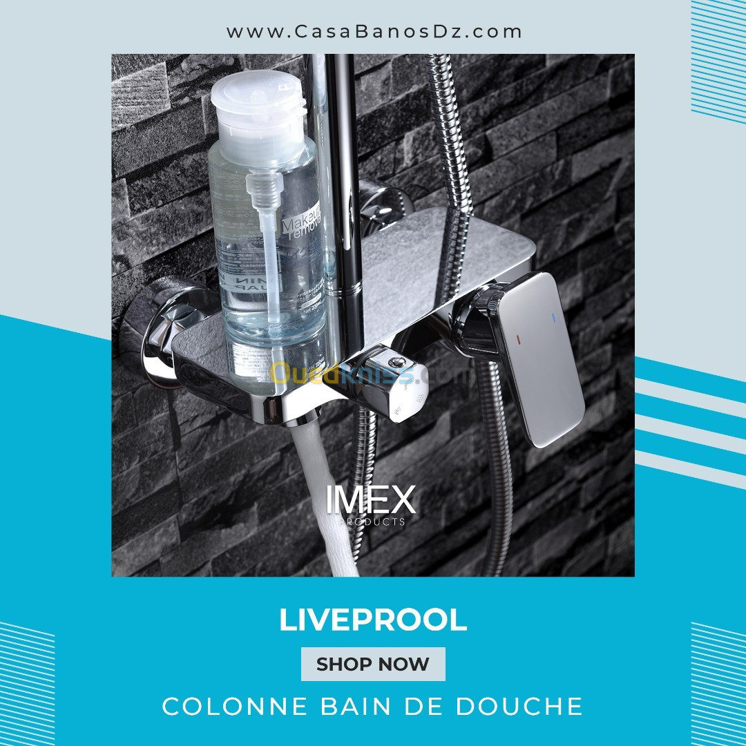 Colonne Bain de Douche LIVERPOOL IMEX