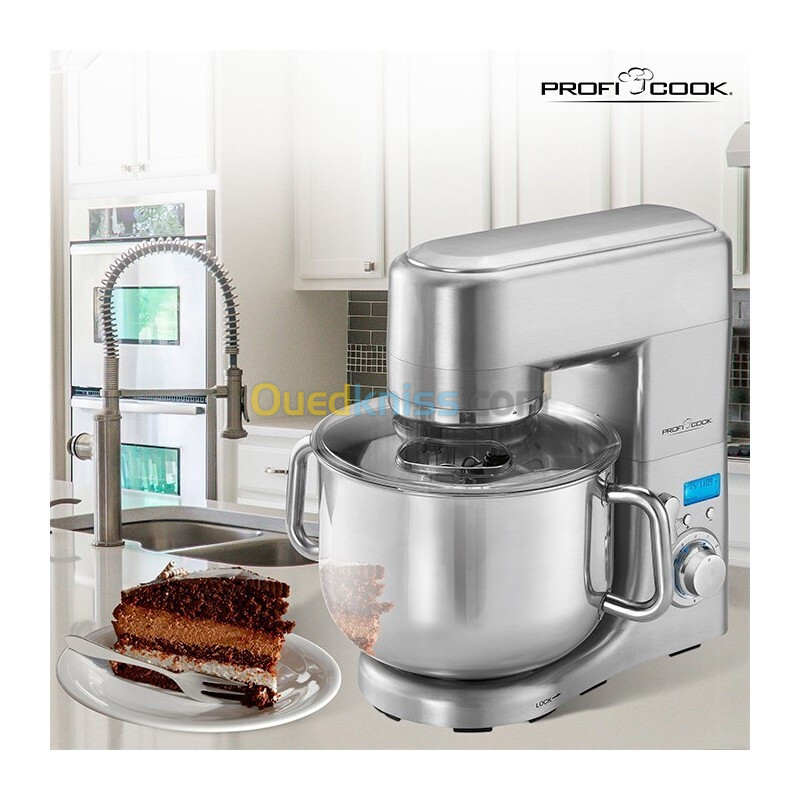 Pétrin double crochi proficook 10l