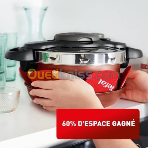 Autocuiseur Tefal INGENIO ALL-IN-ONE, SET 8 PIECES EMPILABLE