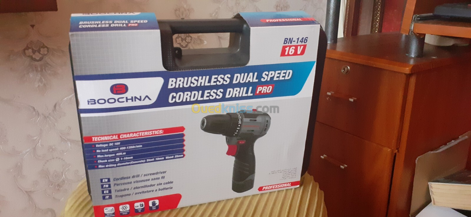 Visseuse Boochna brushless 16v