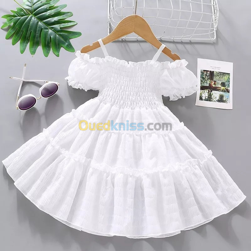 Robe d'été pour fille Princesse 2023