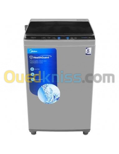 Promotion machine à laver midea 8kg gris top