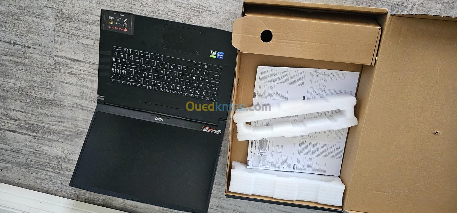 Laptop  MSI  i9 12eme 