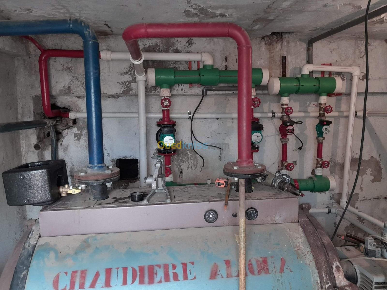 Plombrie sanitaire et chauffage centralle 