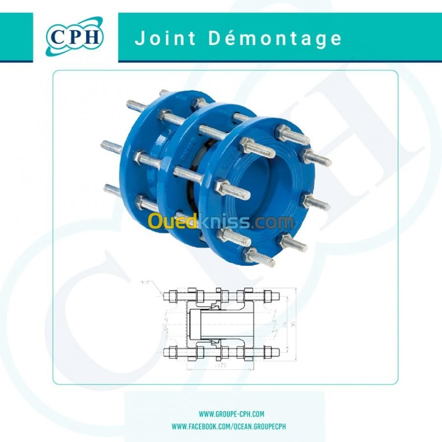 JOINT DEMONTAGE PN16/PN25