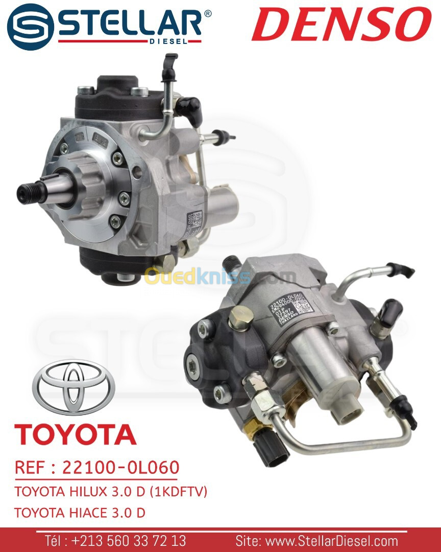 POMPE INJECTION HP TOYOTA HILUX 3.0D D4D