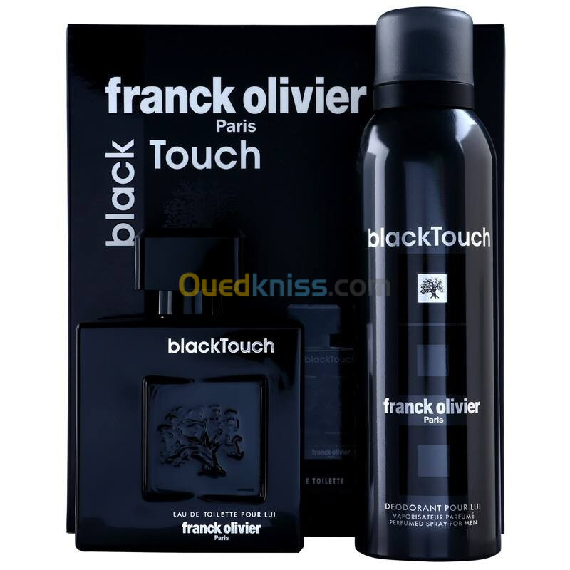 Franck Olivier BlackTouch Coffret 2 pcs Déodorant + Eau de toilette pour homme