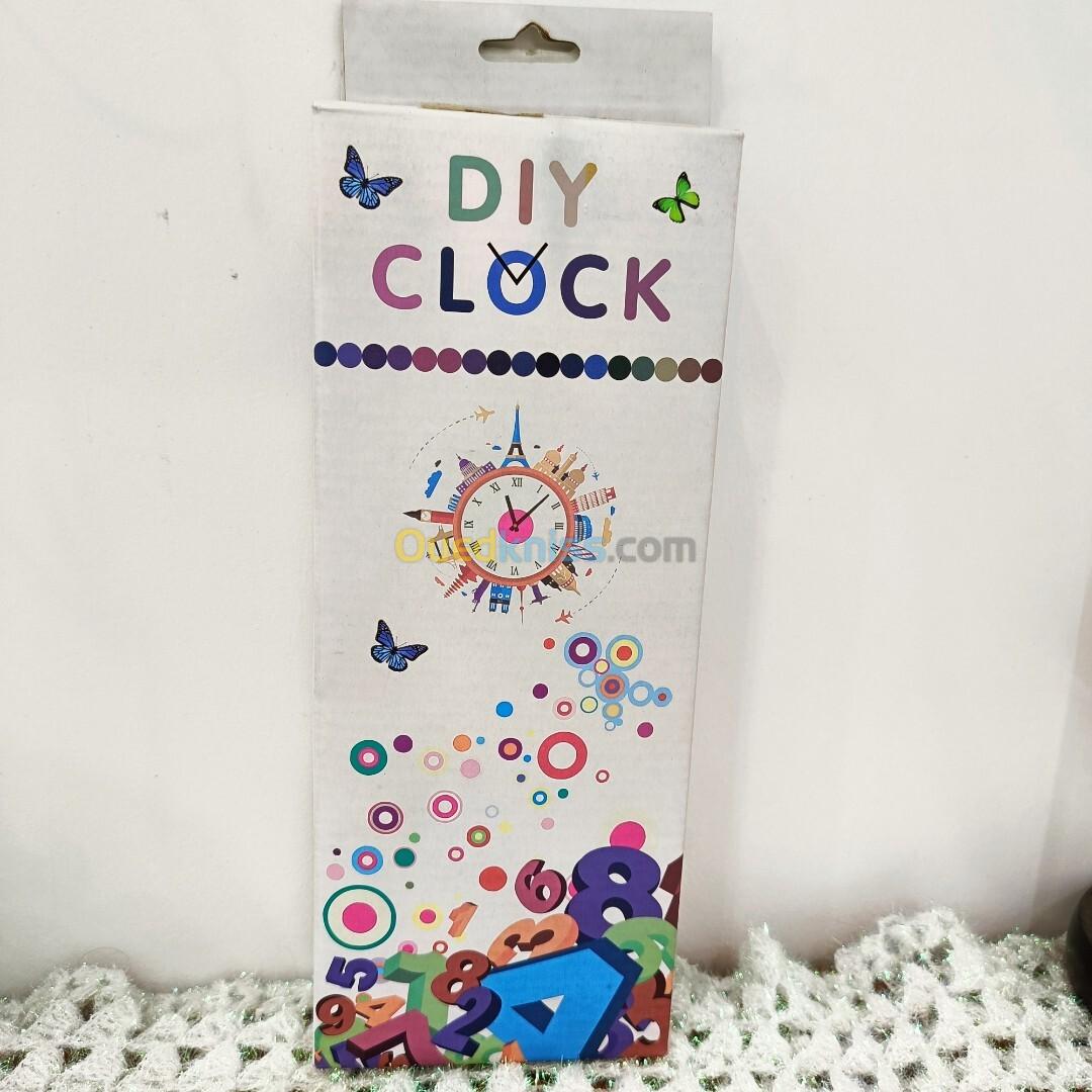 Horloge Murale 3D DIY 70cm