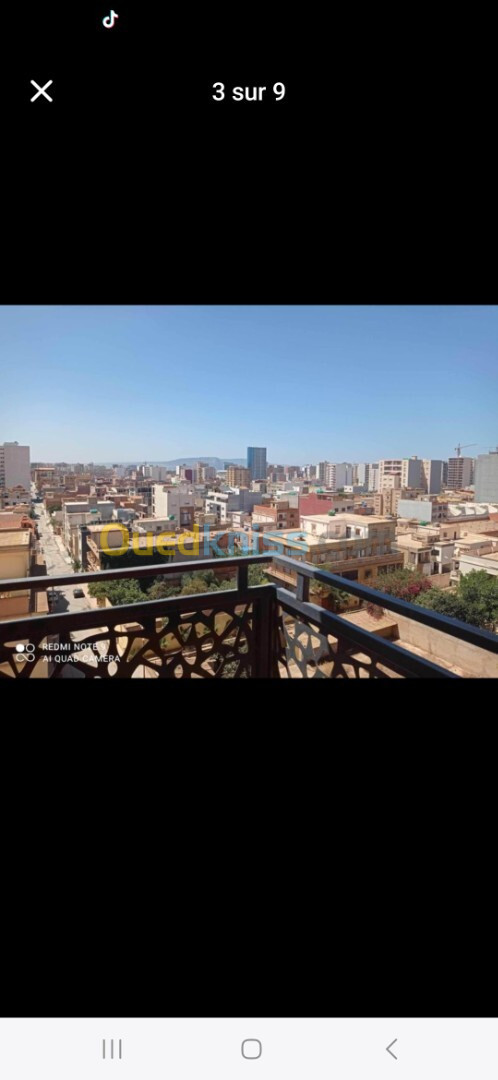 Location Appartement F3 Oran Oran