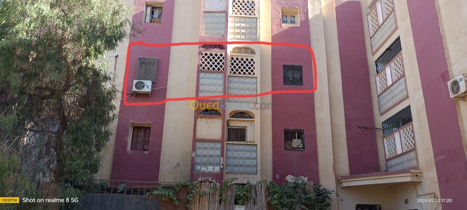 Vente Appartement F4 Djelfa Ain oussara