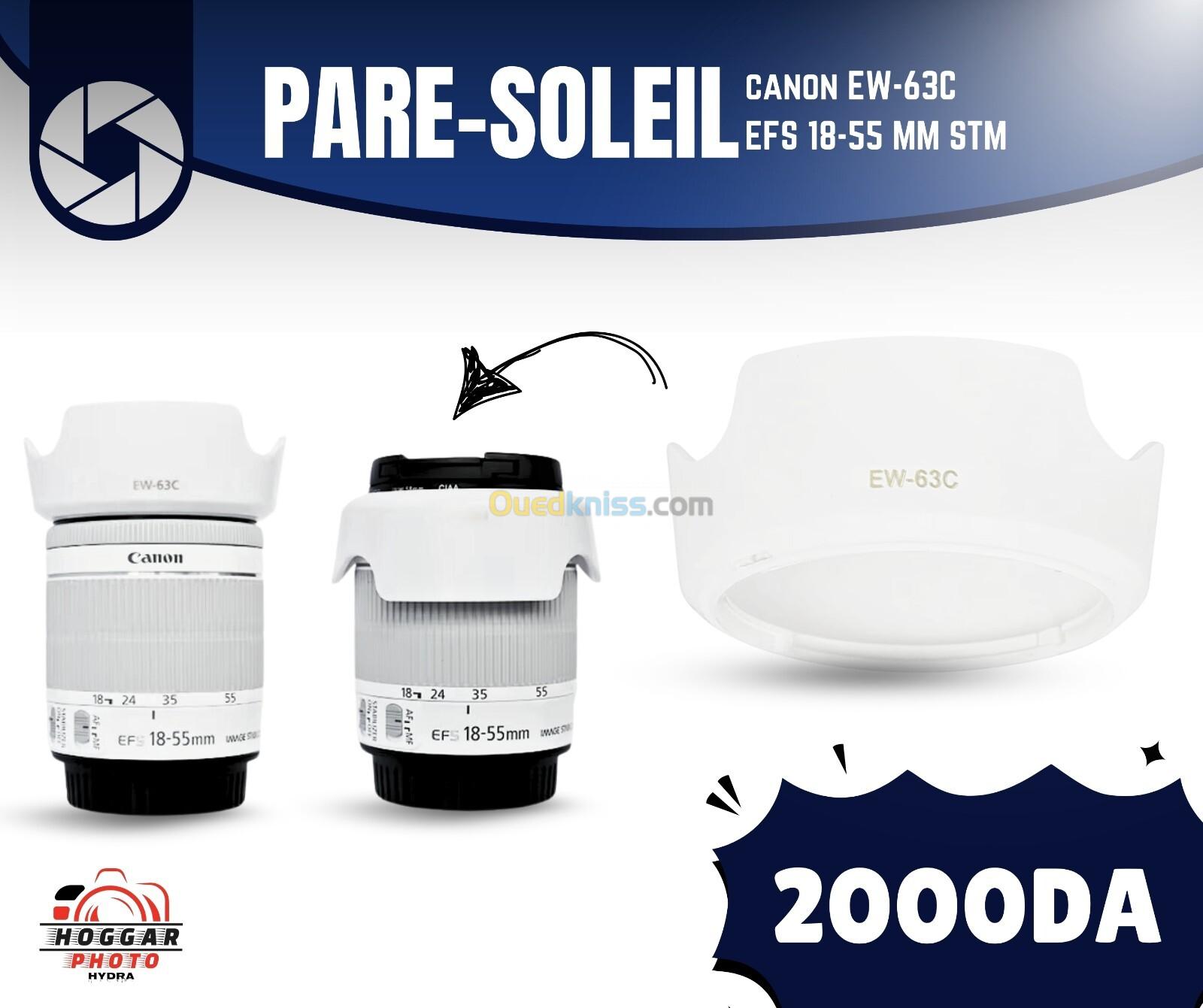 Parasol CANON EF-S 18-55mm Stm Es EW-63 C Blanco