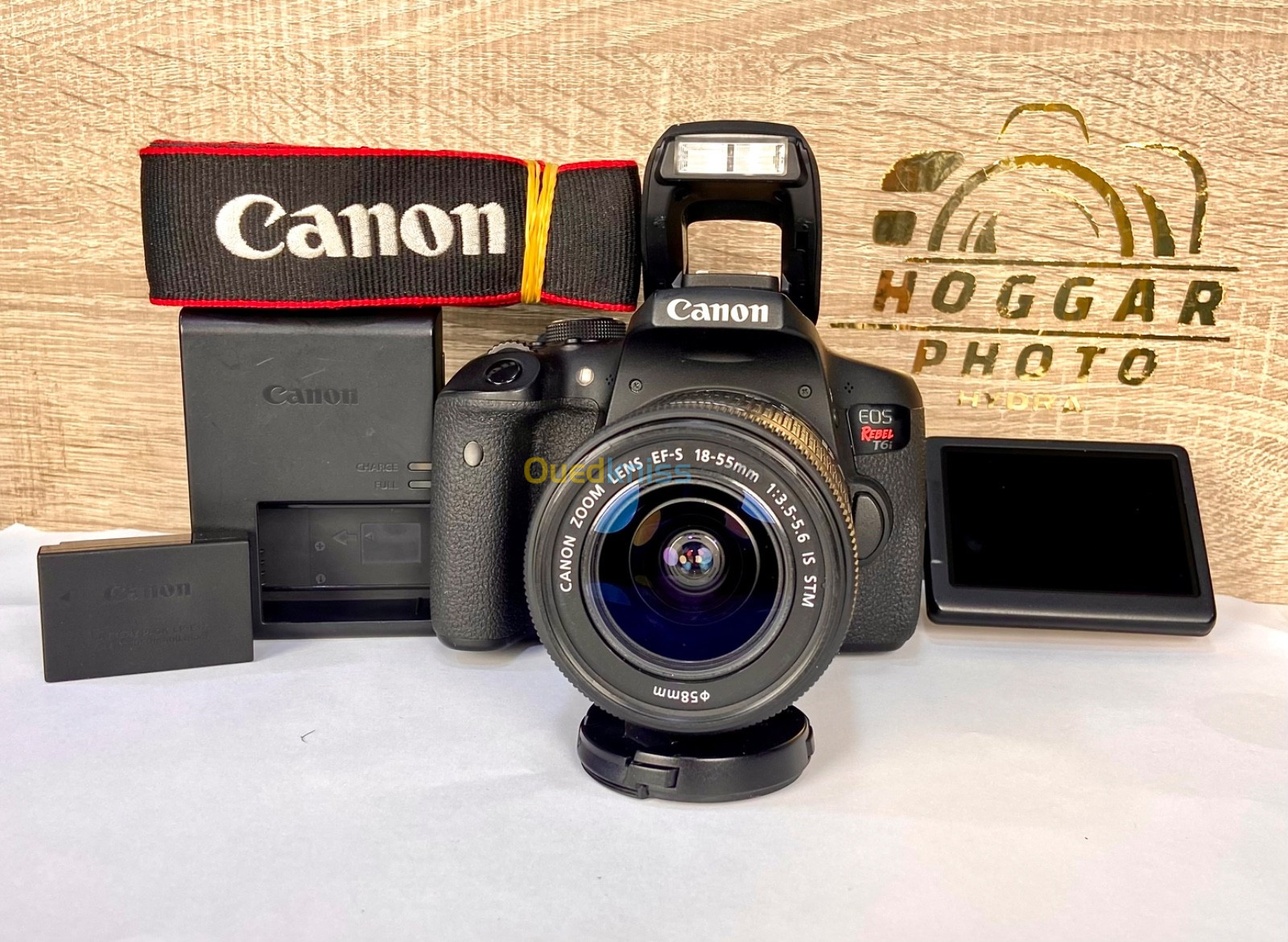 Canon EOS Rebel T6i (750D)+ 18-55mm STM 