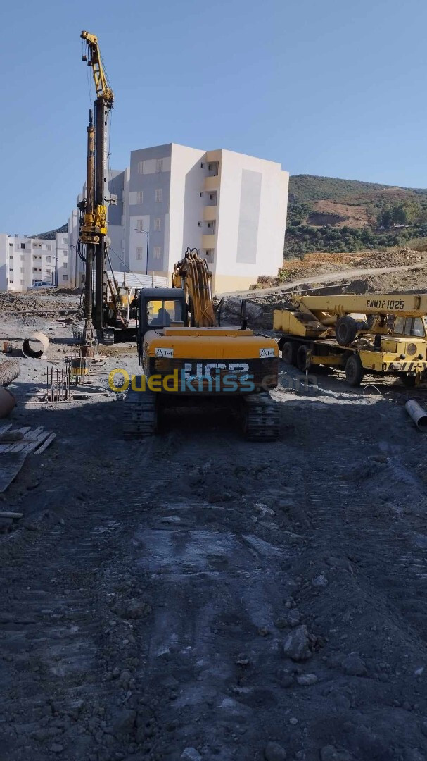 Travaux de Forage et pieux fondation spéciale 