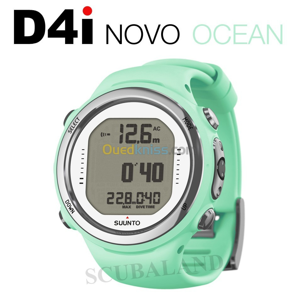 Montre Ordinateur SUUNTO D4i NOVO Vert Pastel