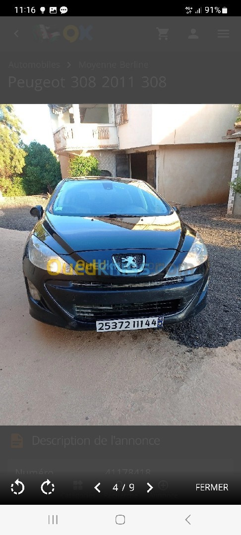 Peugeot 308 2011 