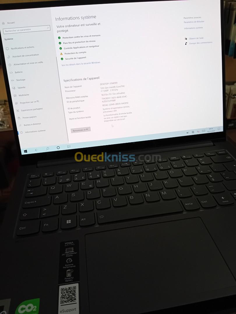 Lenovo evo i7 yoga slim pro