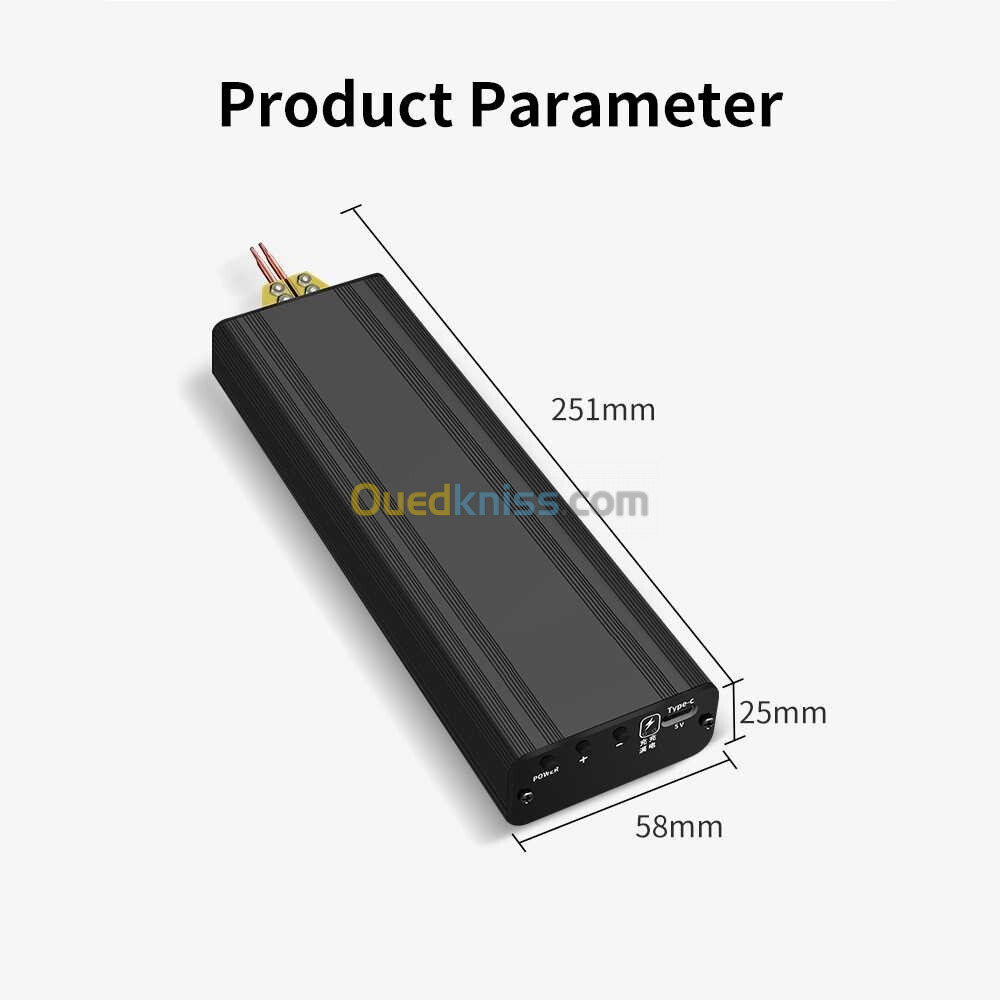 Soudeuse par points portable pour batterie au lithium 18650