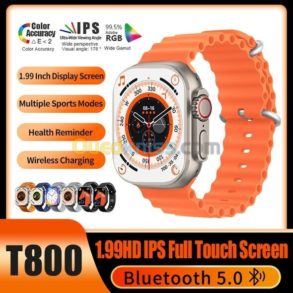 Smart Watch - T800 Ultra - Montre Intelligente connectée 