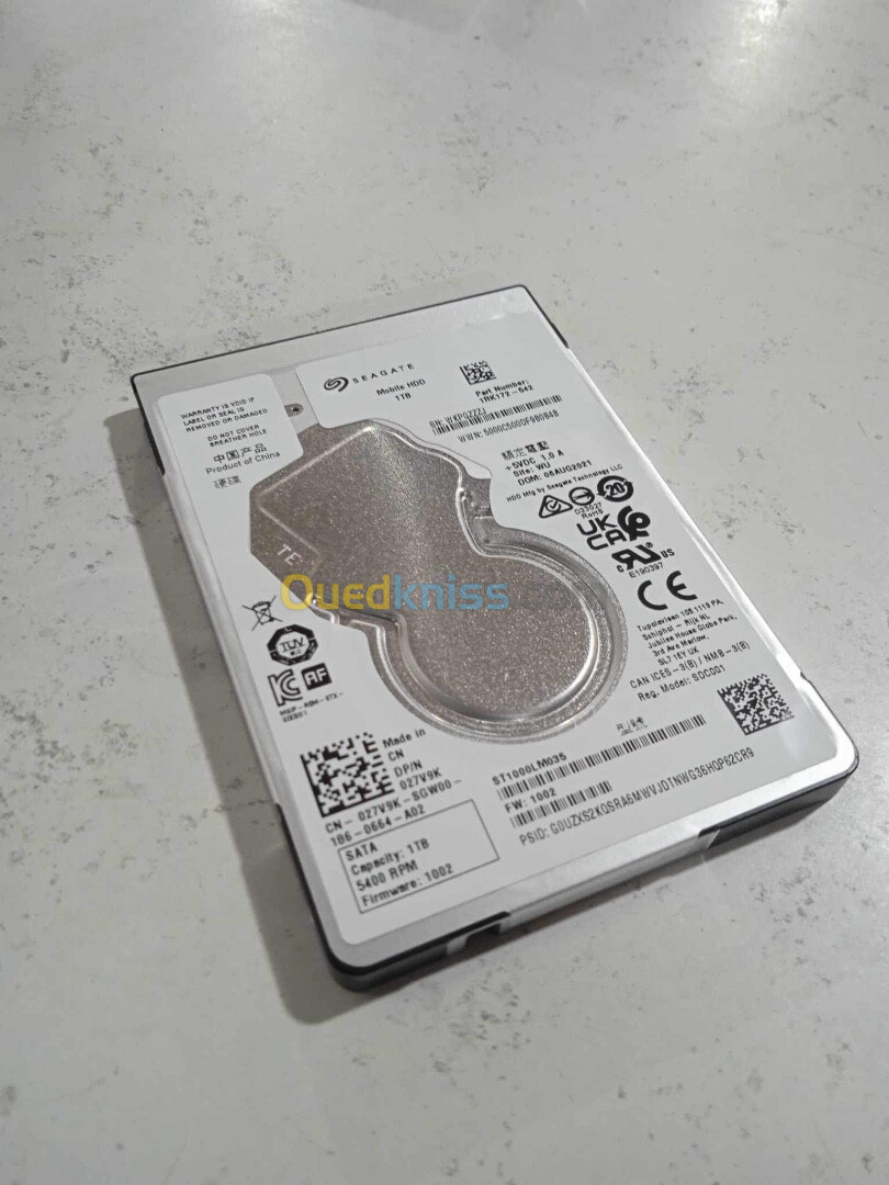 Disque Dur HDD 2.5 1TB 