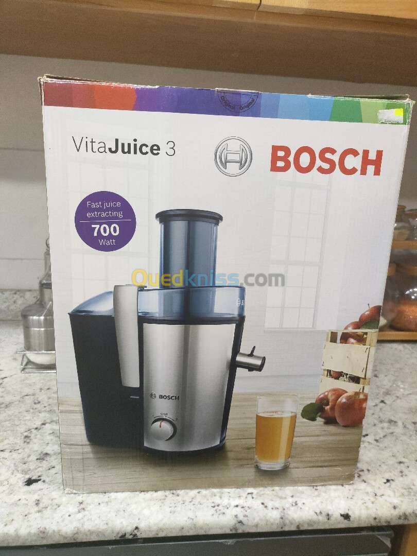 Extracteur de jus centrifugeuse bosch