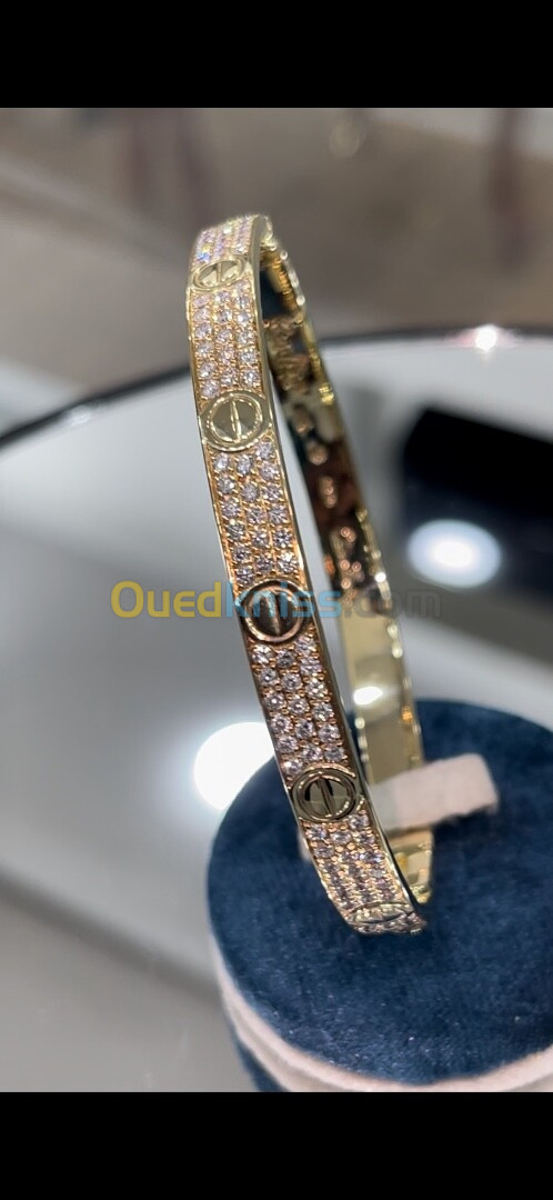 Bracelet or diamants 