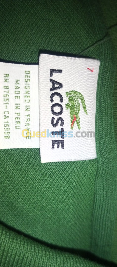 Polo Lacoste manche long 