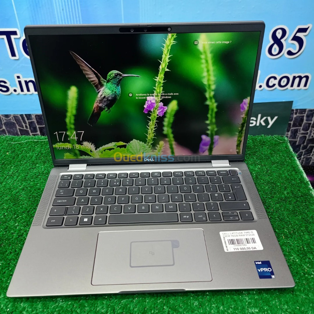   Dell latitude 7440 i5 1345U RAM 16 GB 512ssd écran 14 FUL HD tactile 