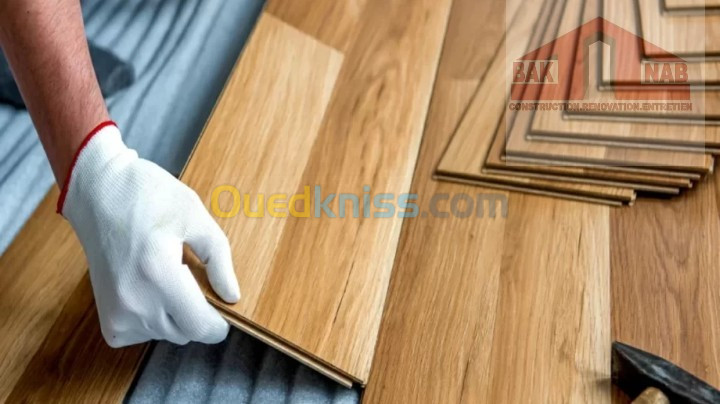 تركيب الباركي  pose de parquet