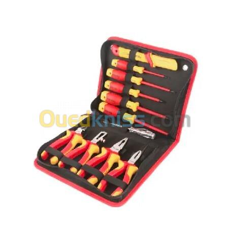 Caisse d'outils a main isolées 11 pièces 1000v v83411  TOLSEN