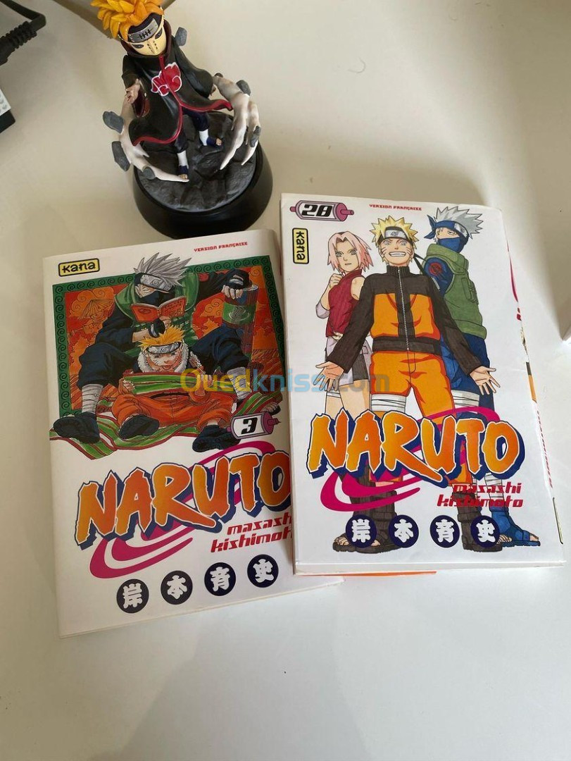 Lot de 4 manga naruto / boruto