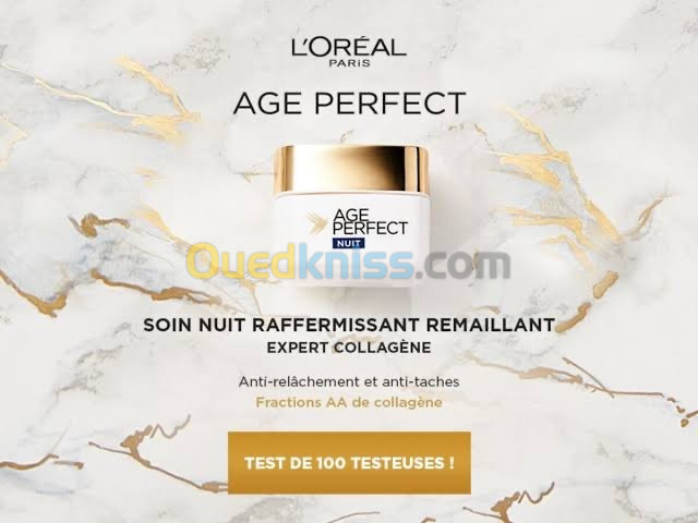 Crème visage anti-âge loreal 