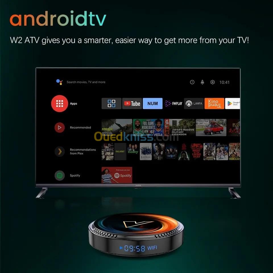 Android Box TV 4/32 Go + 250 Serveurs Offerts Gratuitement + Mise à jour illimitée