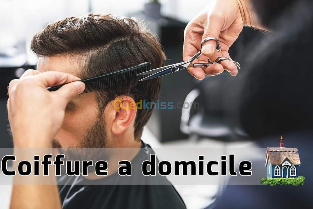 Coiffure homme à domicile 